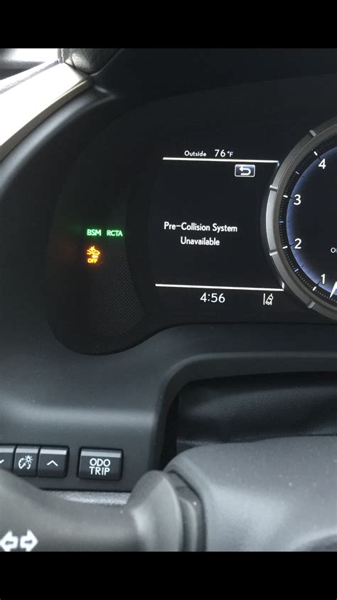 If one of these sensors fails, it can prevent the <b>system</b> from working correctly. . Pre collision system unavailable lexus